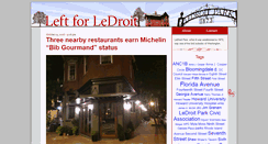Desktop Screenshot of leftforledroit.com